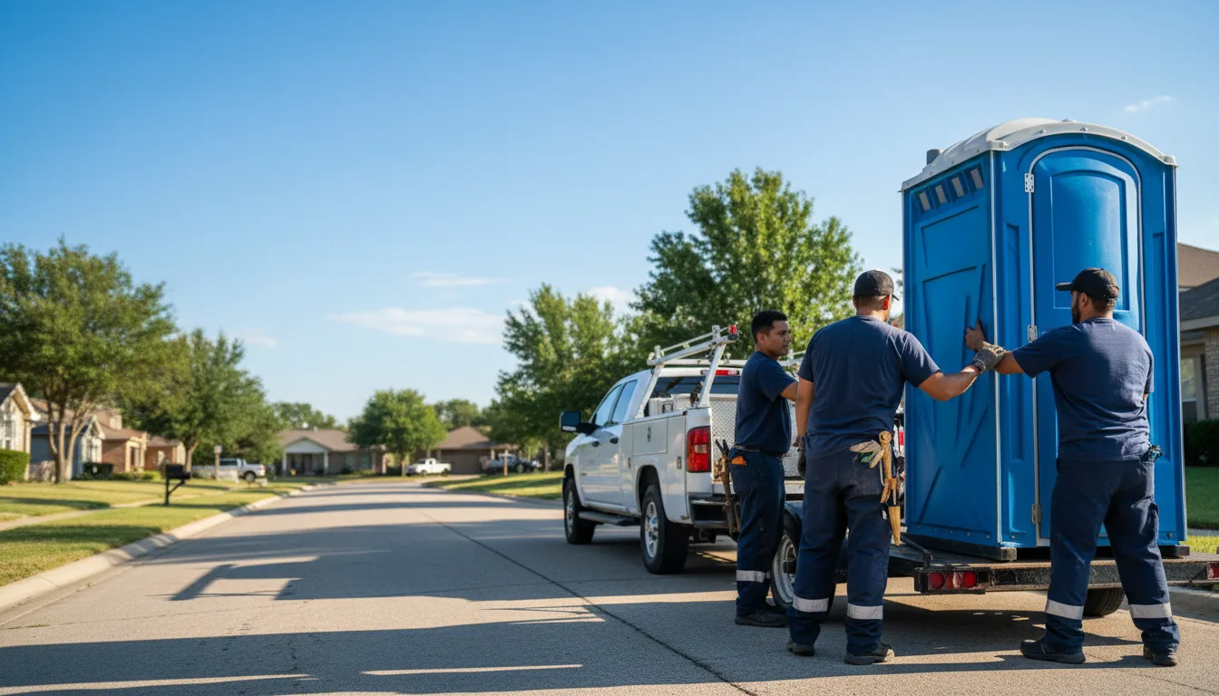 Portable Toilet Rental in Sterling Heights, MI near me